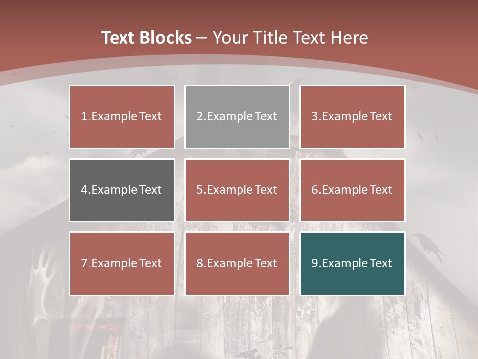 Storm Improvement Windows PowerPoint Template