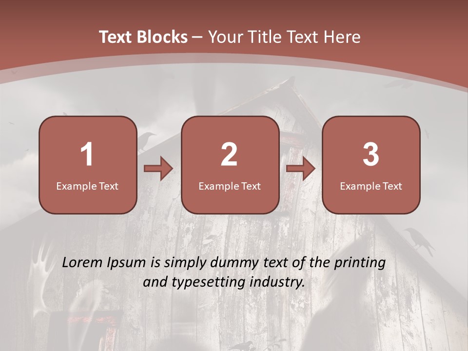 Storm Improvement Windows PowerPoint Template