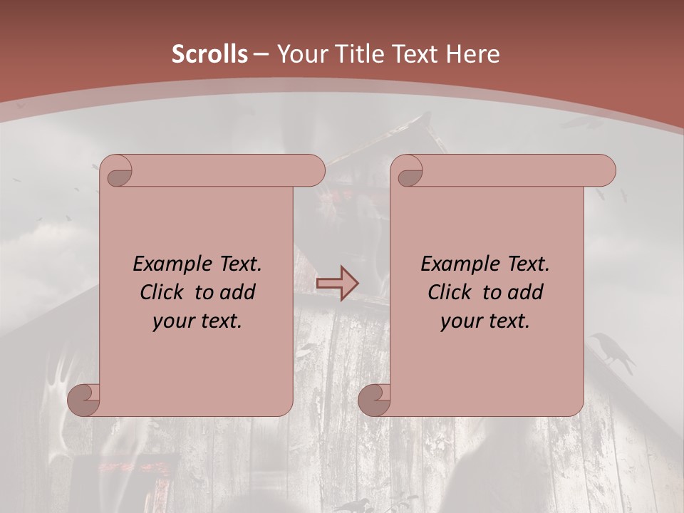 Storm Improvement Windows PowerPoint Template
