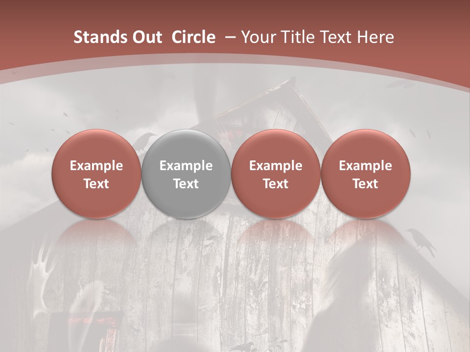 Storm Improvement Windows PowerPoint Template