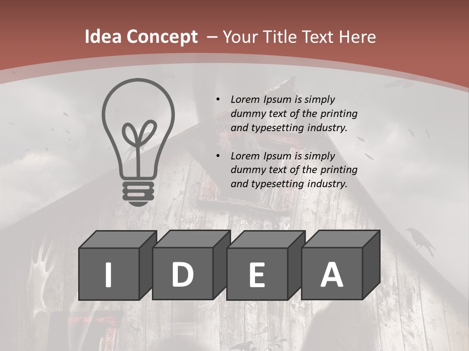 Storm Improvement Windows PowerPoint Template