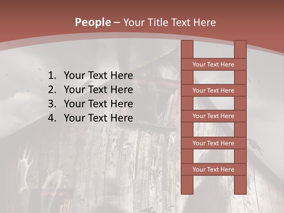 Storm Improvement Windows PowerPoint Template