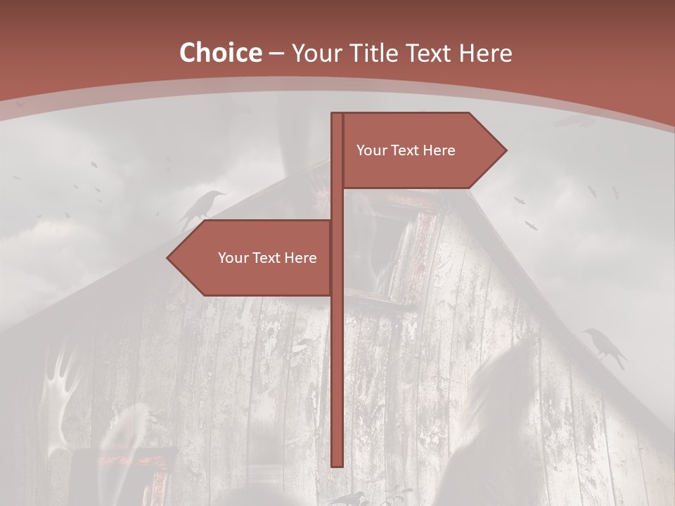 Storm Improvement Windows PowerPoint Template