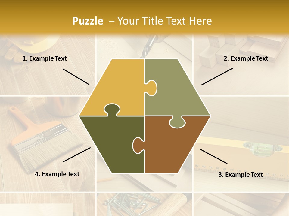 Carpenter Fix Pliers PowerPoint Template