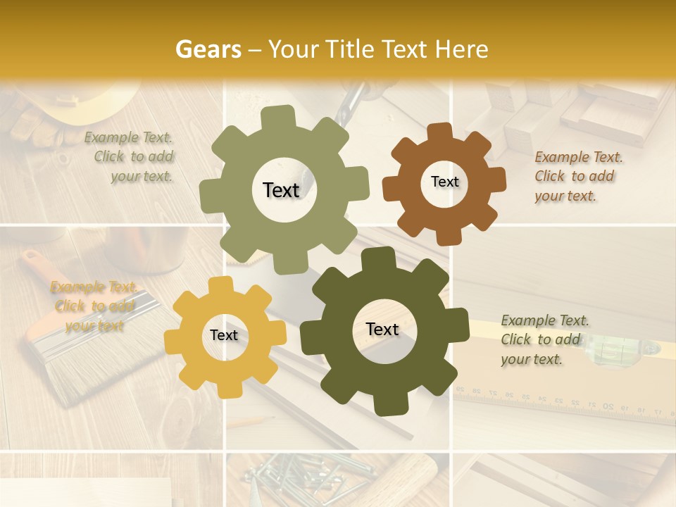 Carpenter Fix Pliers PowerPoint Template