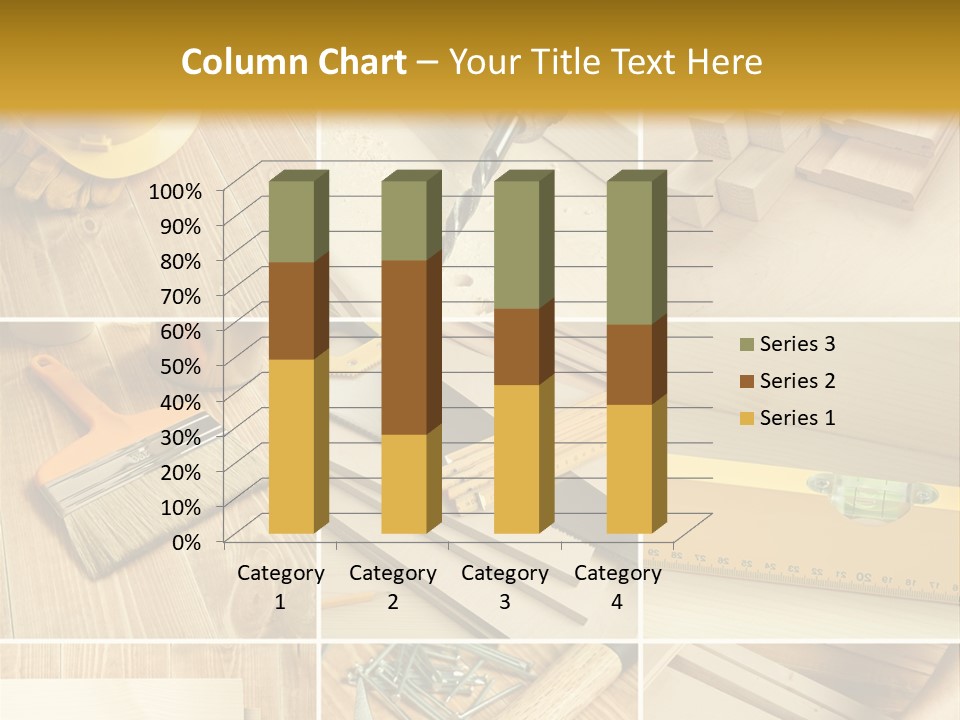 Carpenter Fix Pliers PowerPoint Template