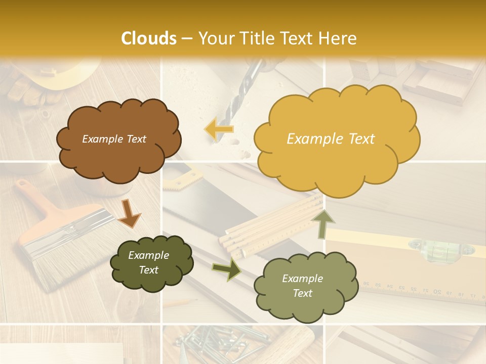 Carpenter Fix Pliers PowerPoint Template