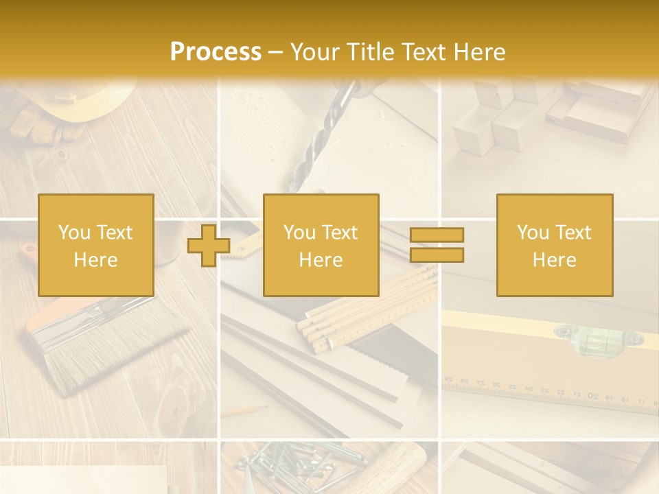 Carpenter Fix Pliers PowerPoint Template