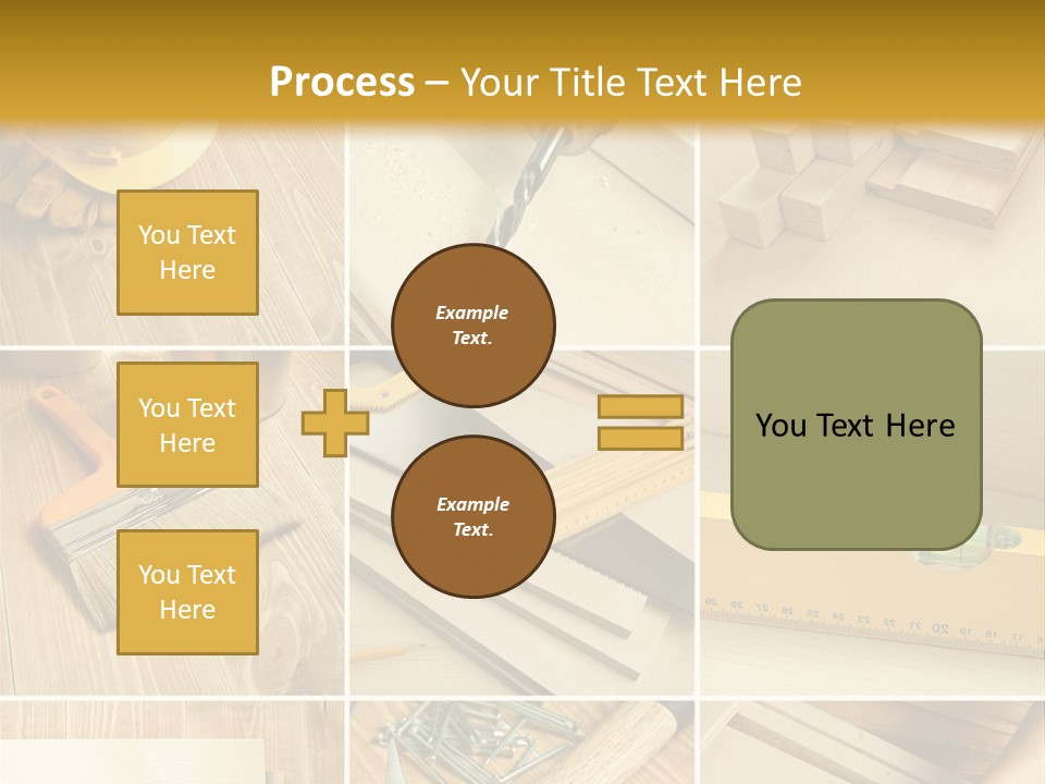 Carpenter Fix Pliers PowerPoint Template