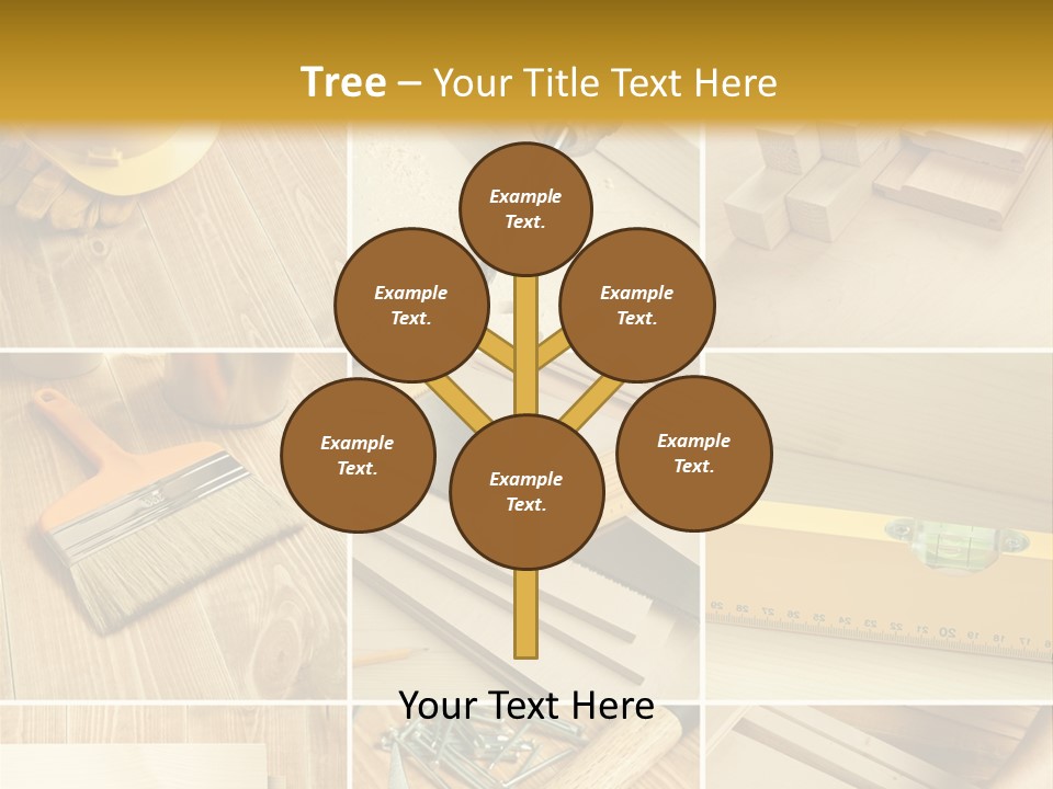 Carpenter Fix Pliers PowerPoint Template