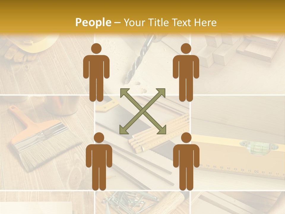 Carpenter Fix Pliers PowerPoint Template