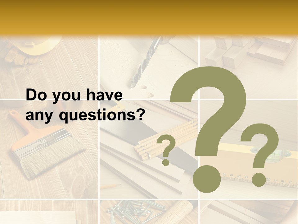 Carpenter Fix Pliers PowerPoint Template