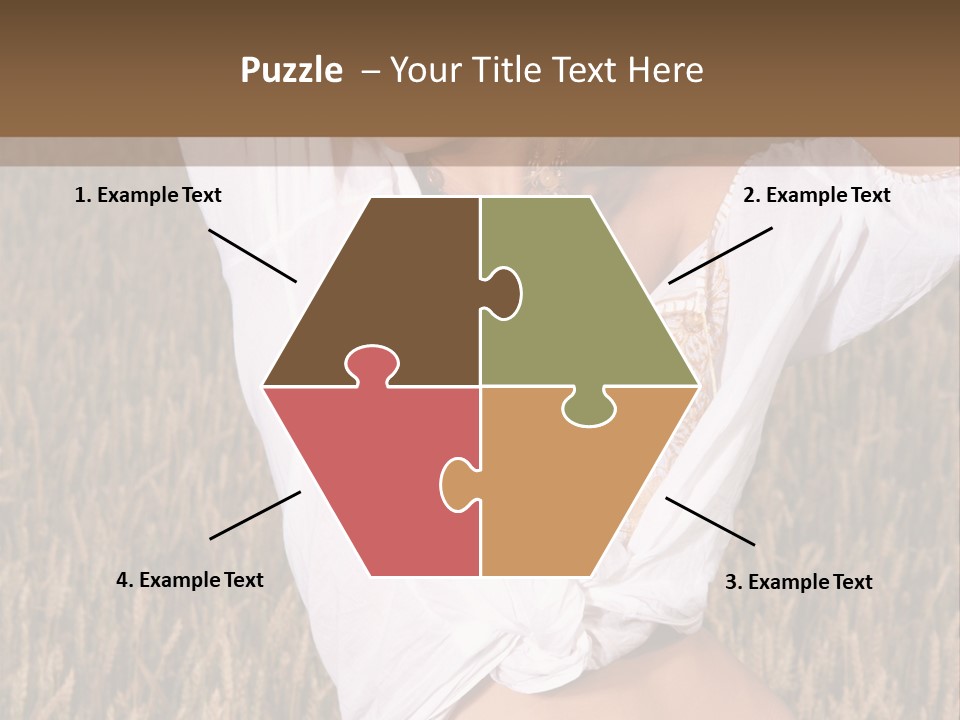 Scene Happiness Healthy PowerPoint Template