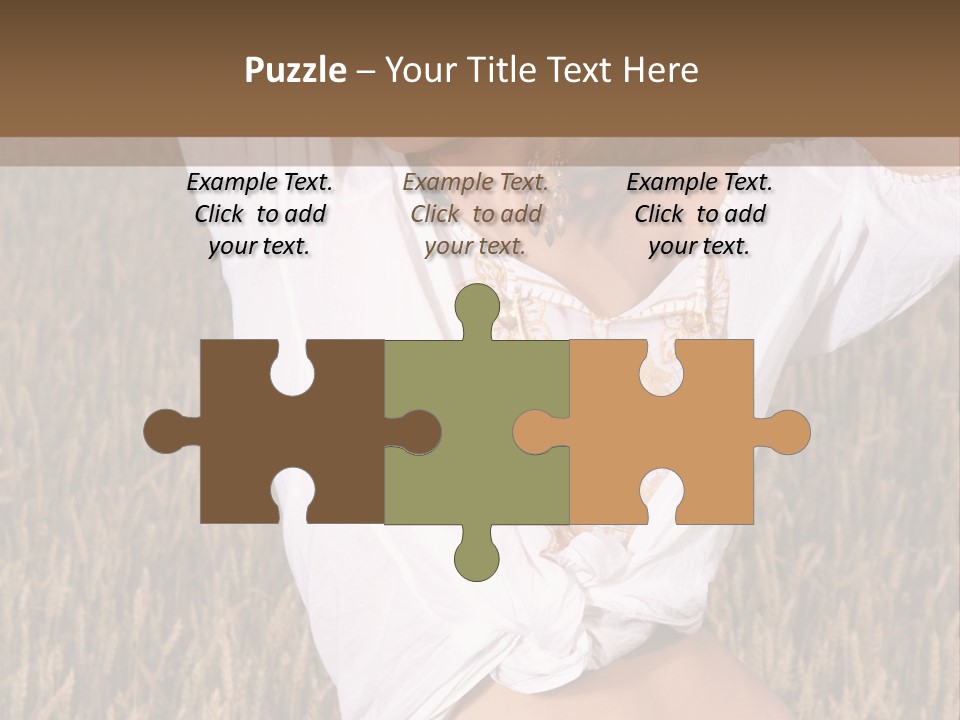 Scene Happiness Healthy PowerPoint Template