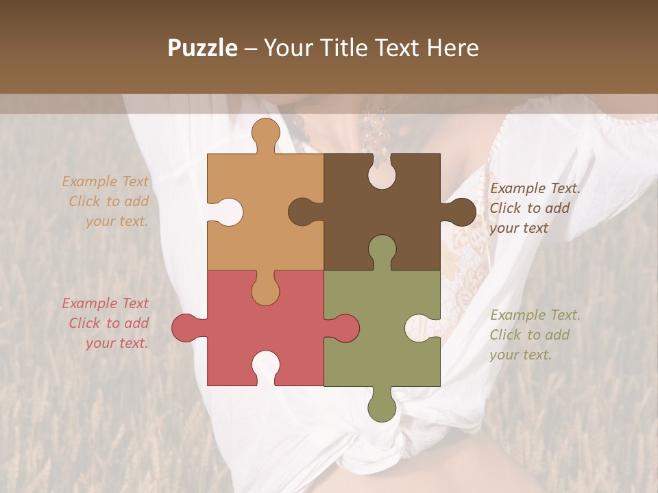 Scene Happiness Healthy PowerPoint Template