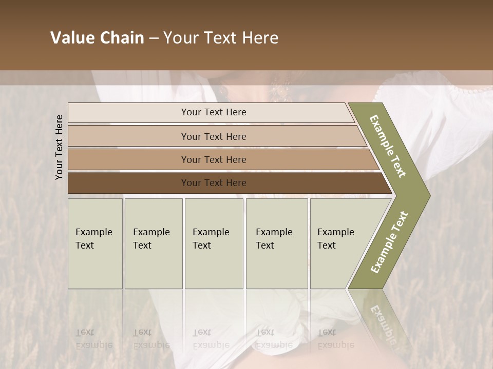 Scene Happiness Healthy PowerPoint Template