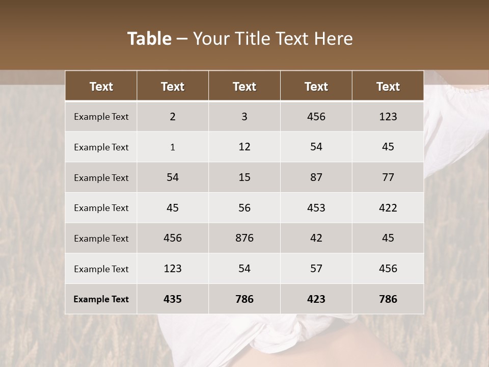Scene Happiness Healthy PowerPoint Template