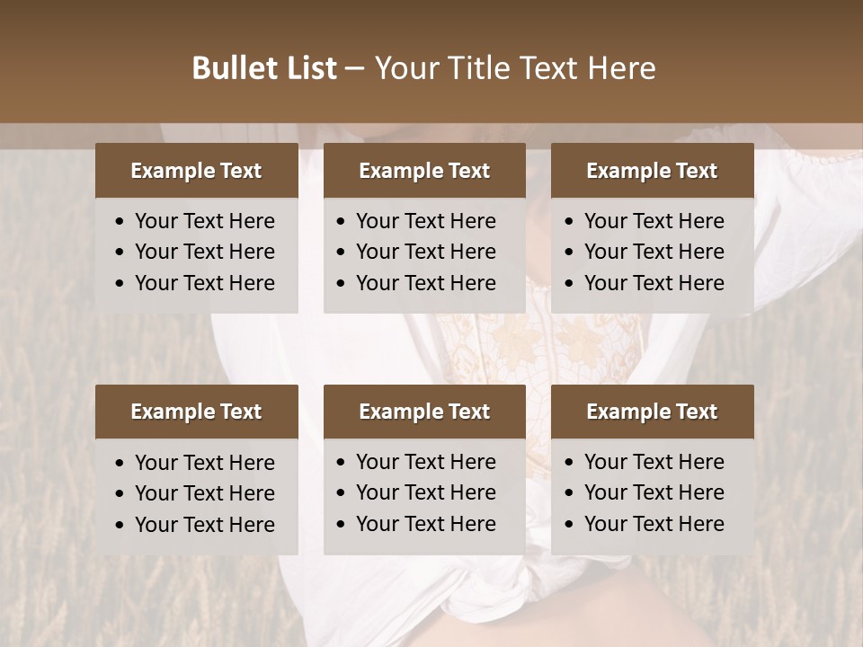 Scene Happiness Healthy PowerPoint Template
