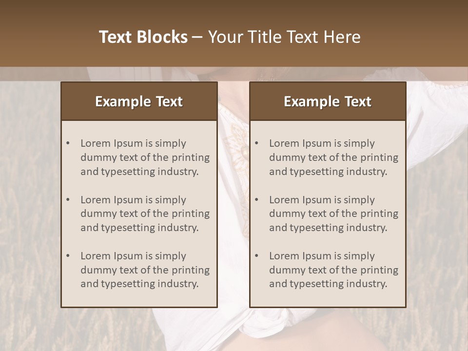 Scene Happiness Healthy PowerPoint Template