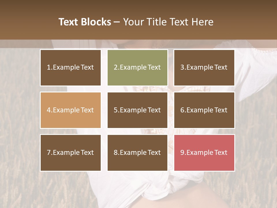 Scene Happiness Healthy PowerPoint Template