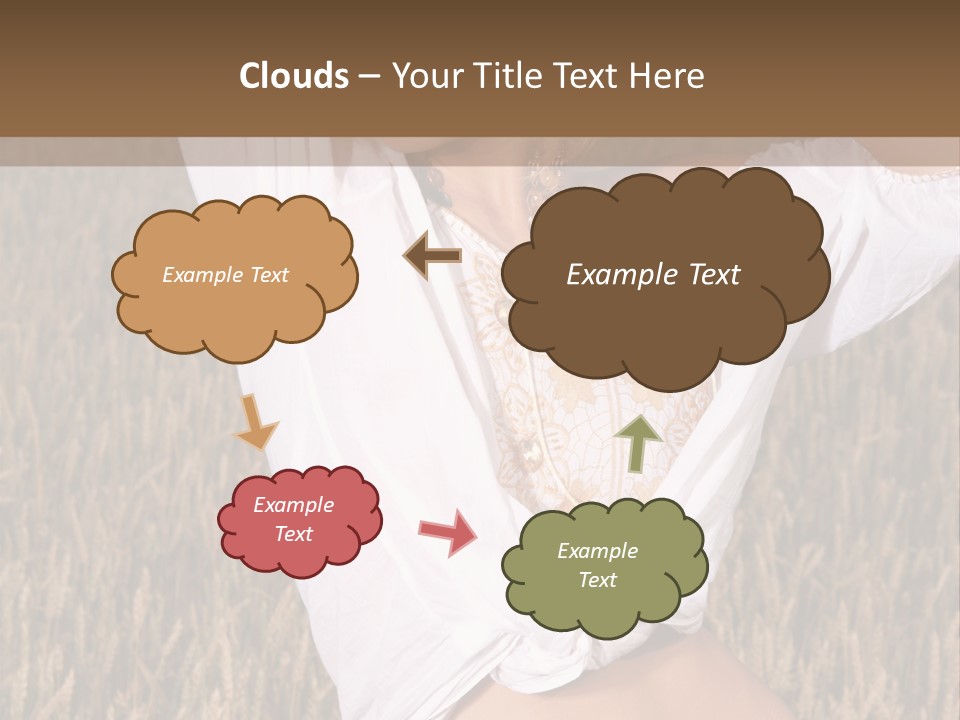 Scene Happiness Healthy PowerPoint Template