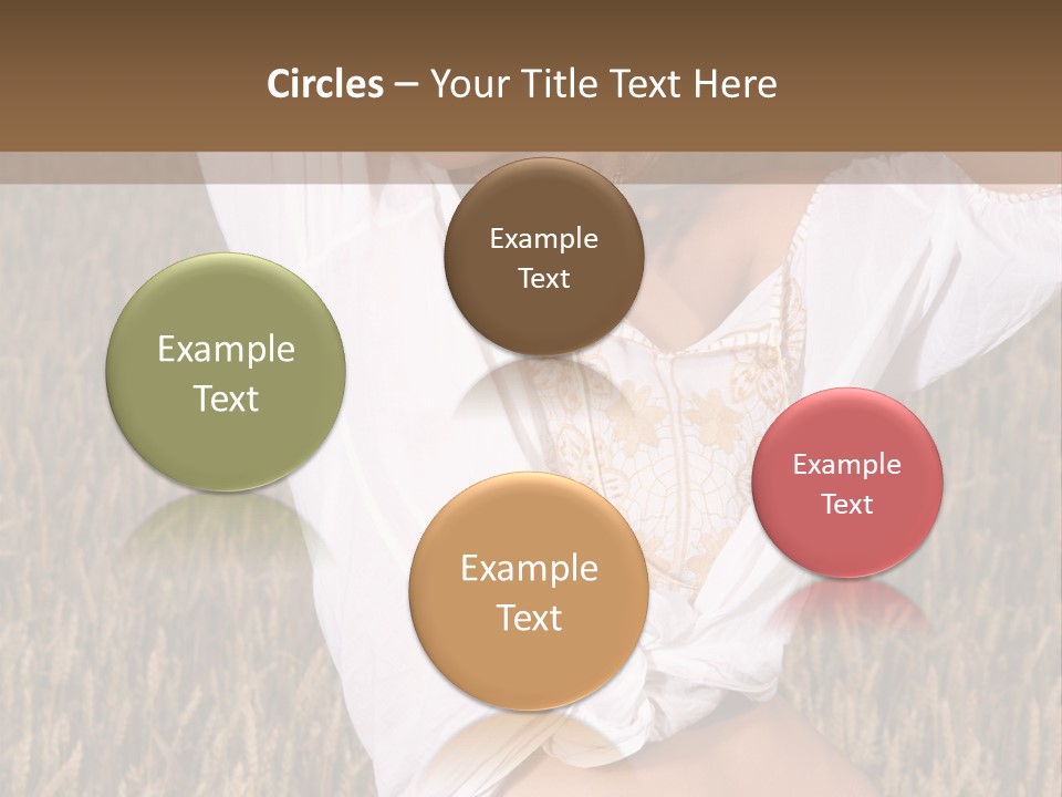 Scene Happiness Healthy PowerPoint Template