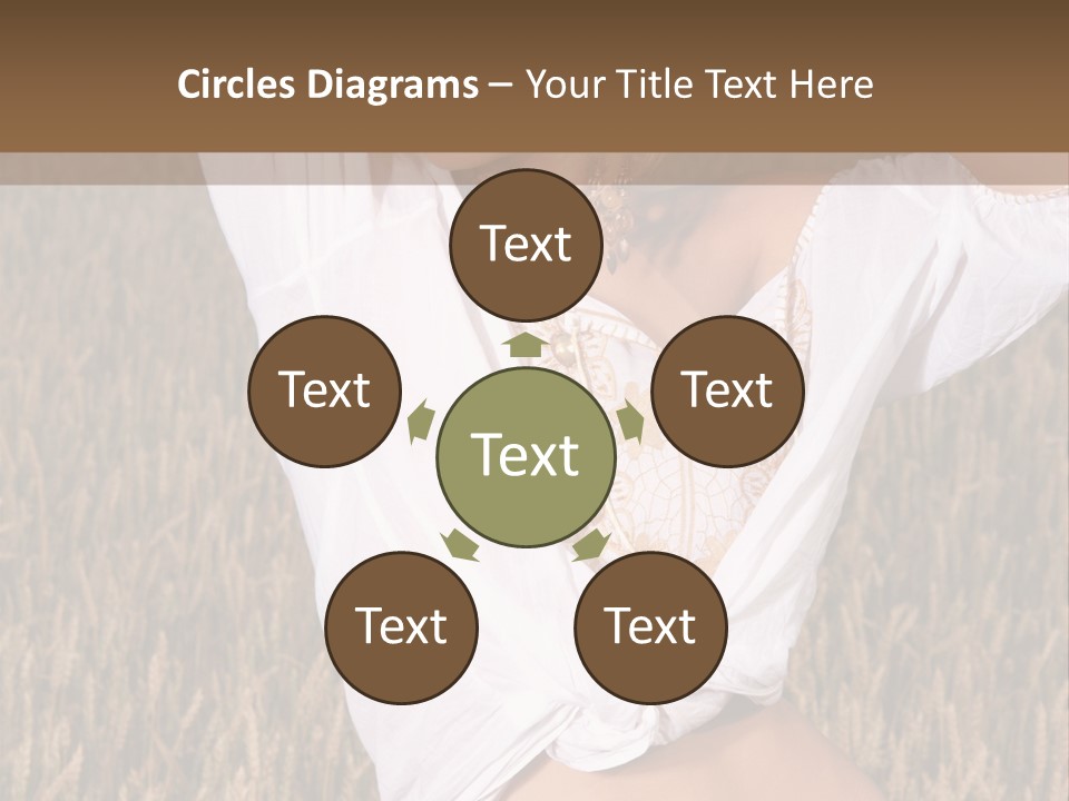 Scene Happiness Healthy PowerPoint Template