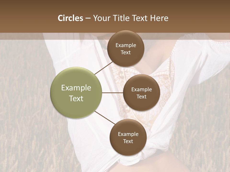 Scene Happiness Healthy PowerPoint Template