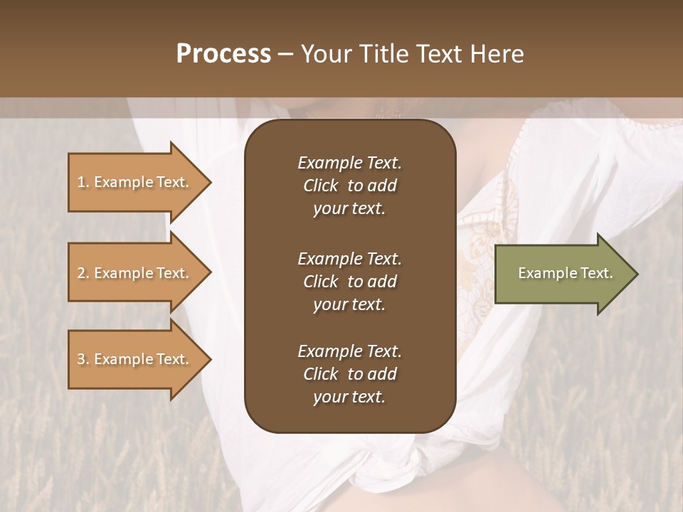 Scene Happiness Healthy PowerPoint Template