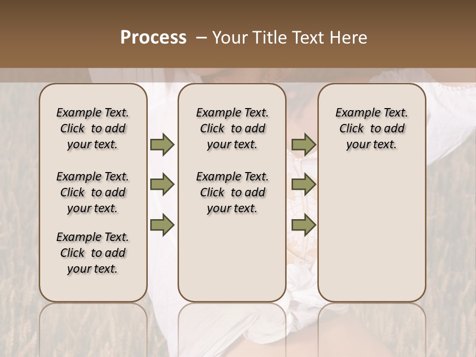 Scene Happiness Healthy PowerPoint Template