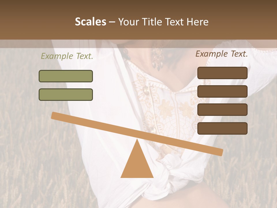 Scene Happiness Healthy PowerPoint Template