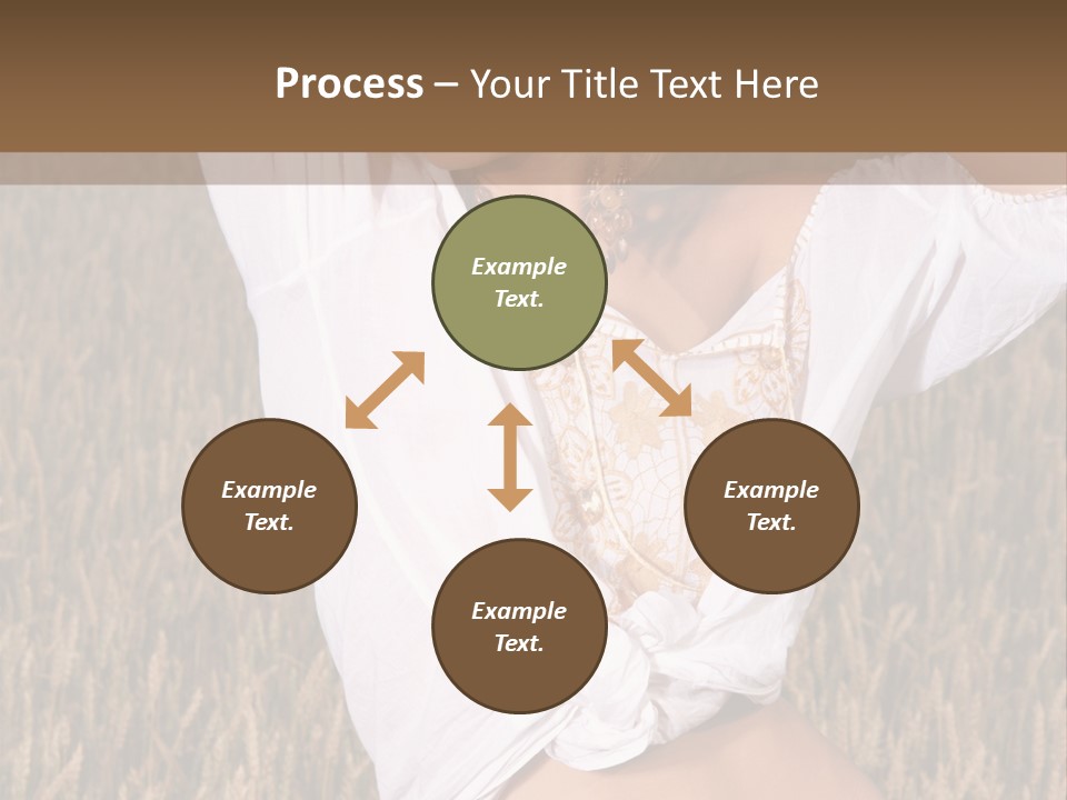 Scene Happiness Healthy PowerPoint Template