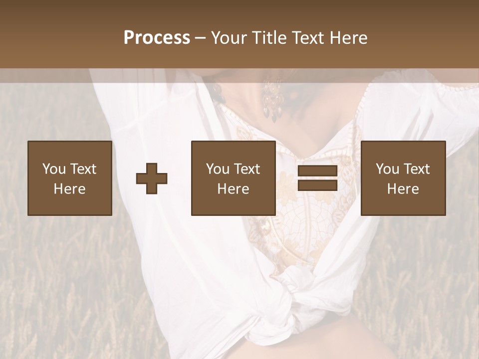 Scene Happiness Healthy PowerPoint Template