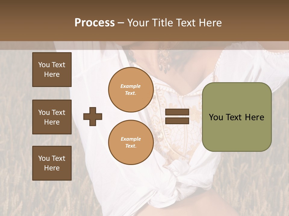 Scene Happiness Healthy PowerPoint Template