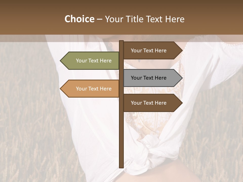 Scene Happiness Healthy PowerPoint Template