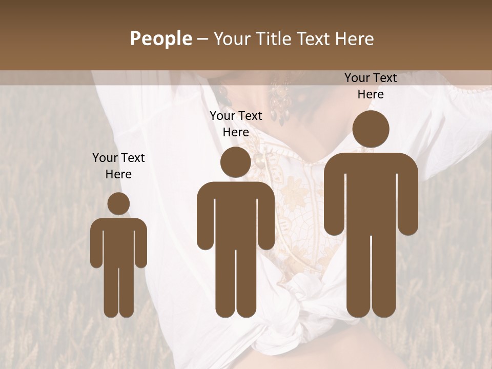 Scene Happiness Healthy PowerPoint Template