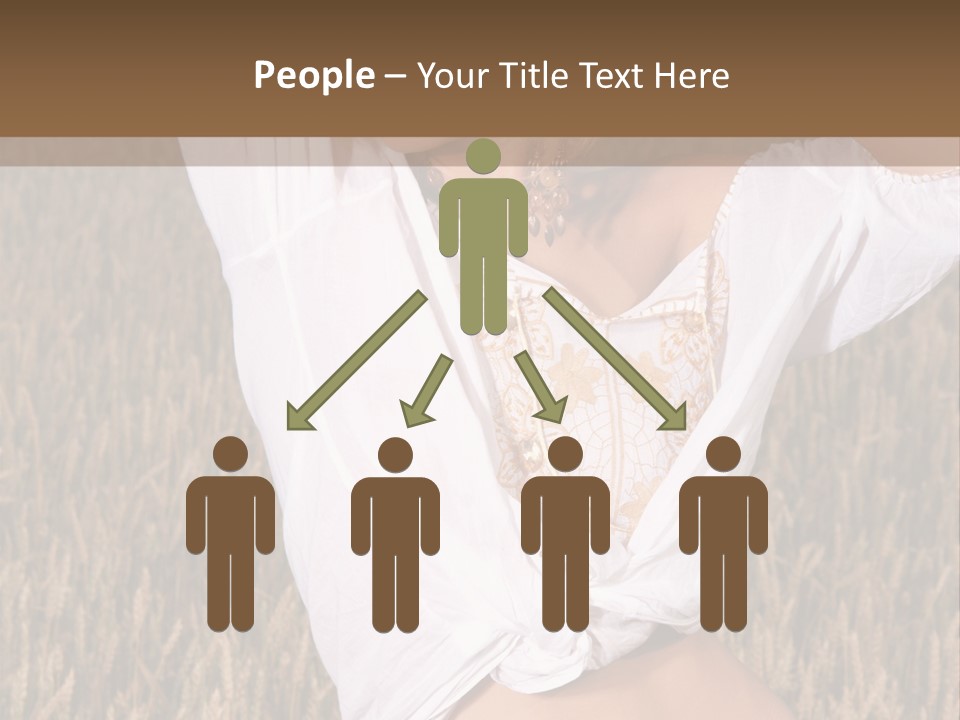 Scene Happiness Healthy PowerPoint Template