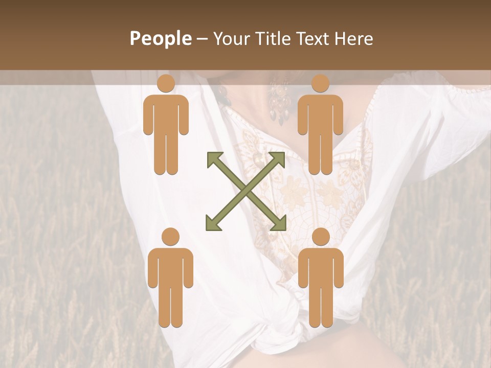 Scene Happiness Healthy PowerPoint Template