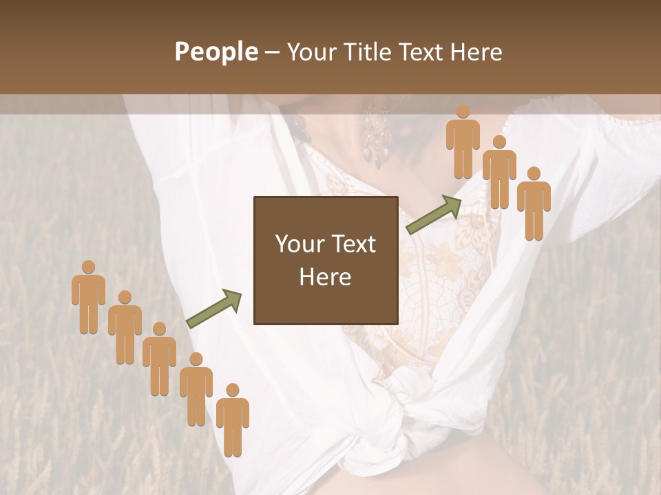 Scene Happiness Healthy PowerPoint Template