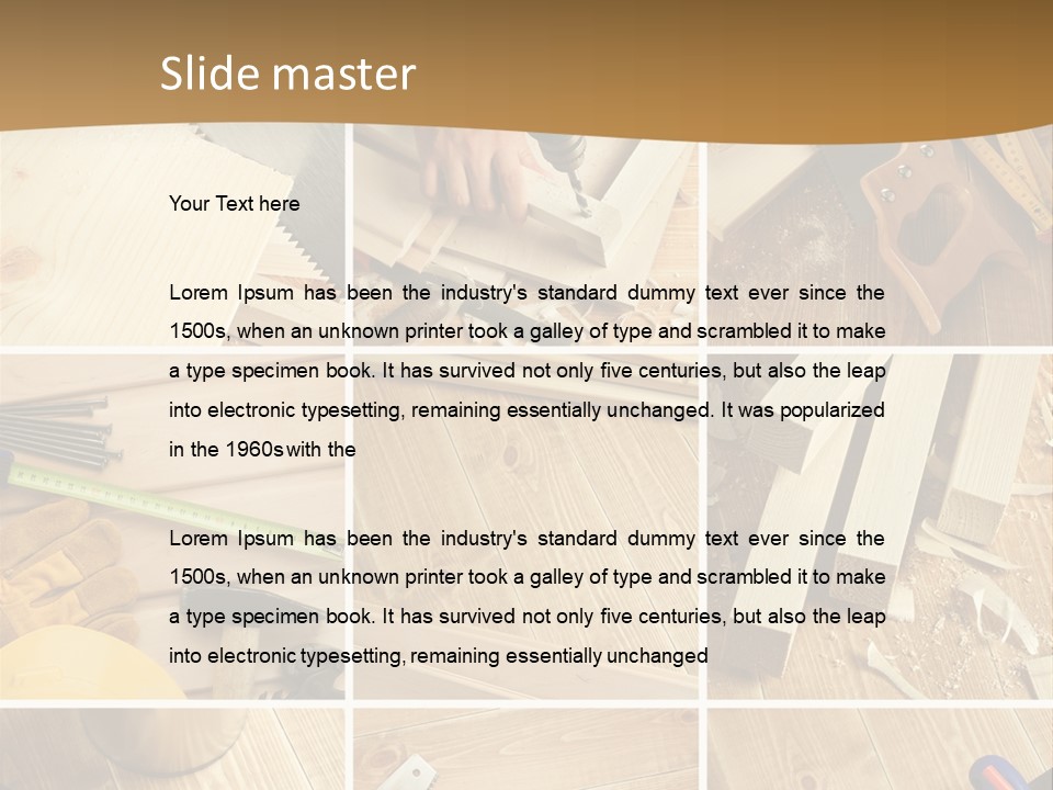 Thread Board Repair PowerPoint Template