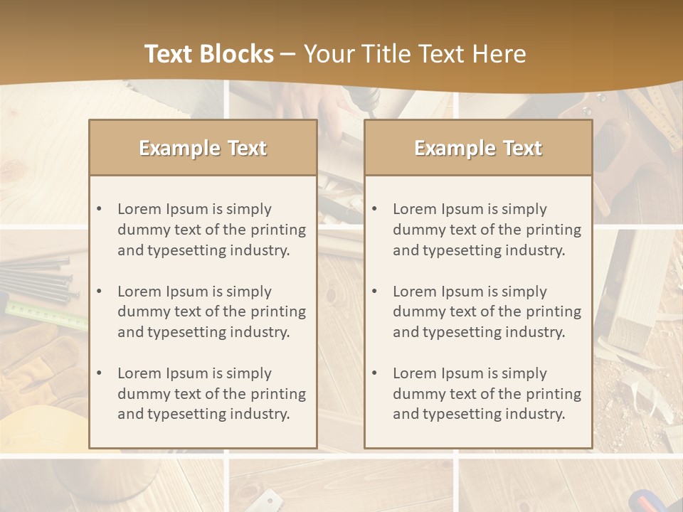 Thread Board Repair PowerPoint Template