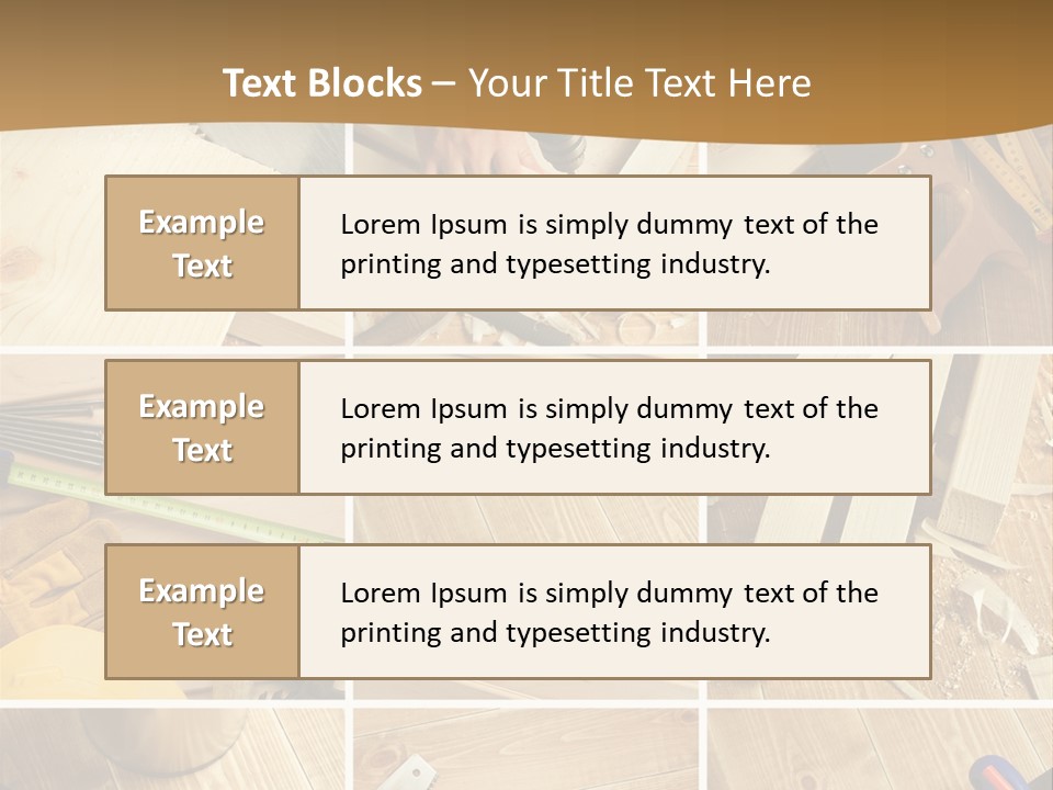 Thread Board Repair PowerPoint Template