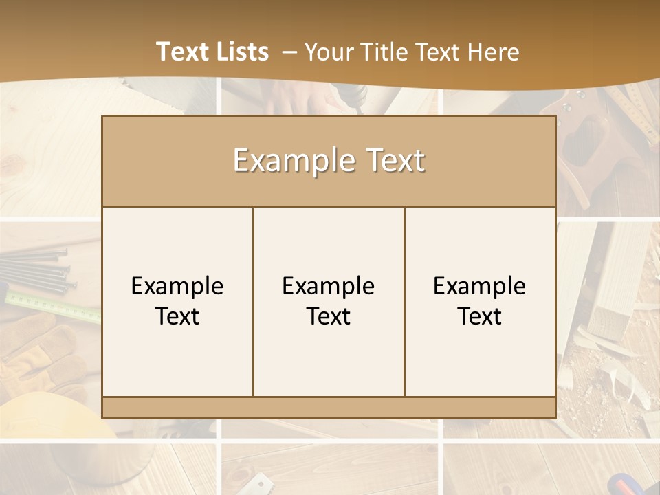 Thread Board Repair PowerPoint Template