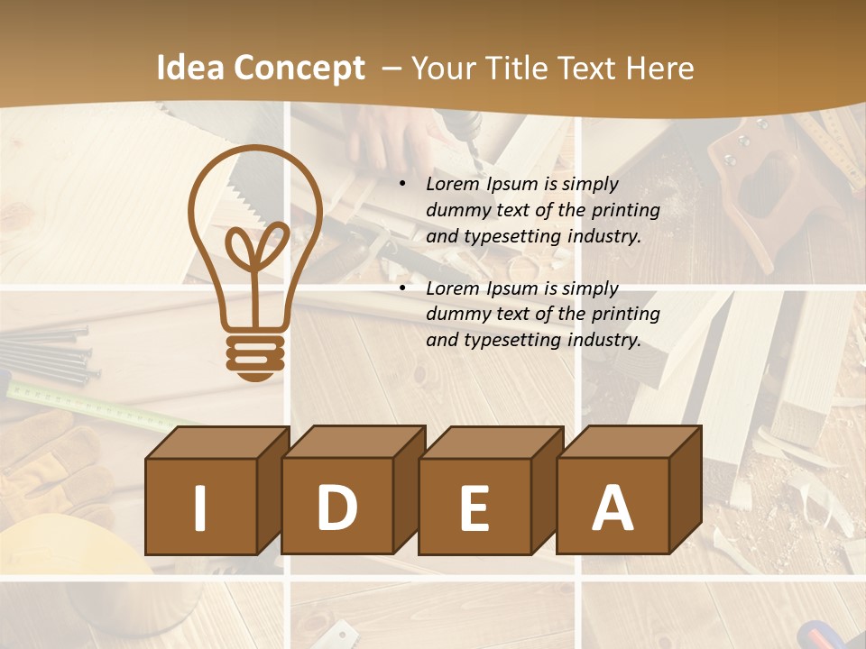 Thread Board Repair PowerPoint Template