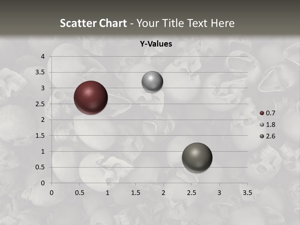 Head Creepy Scary PowerPoint Template