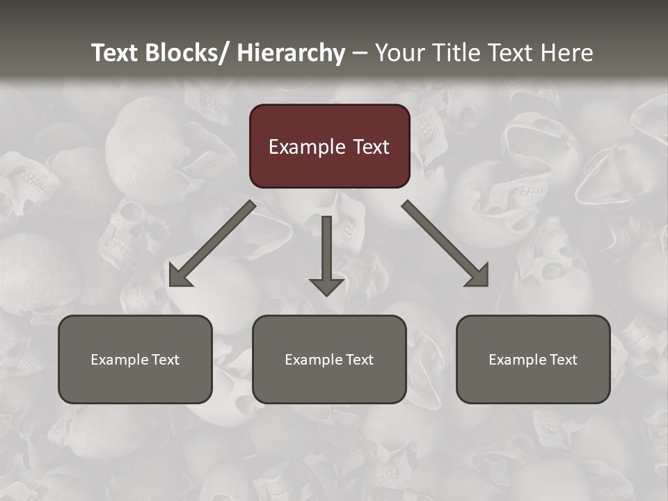 Head Creepy Scary PowerPoint Template