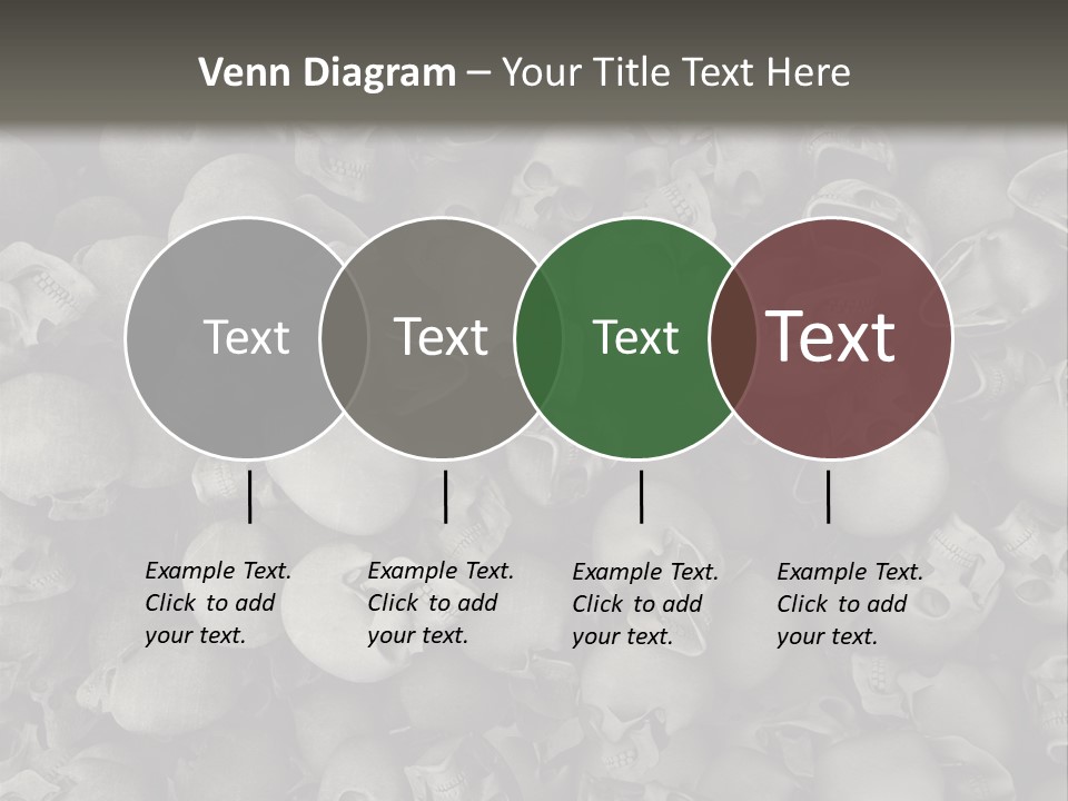 Head Creepy Scary PowerPoint Template