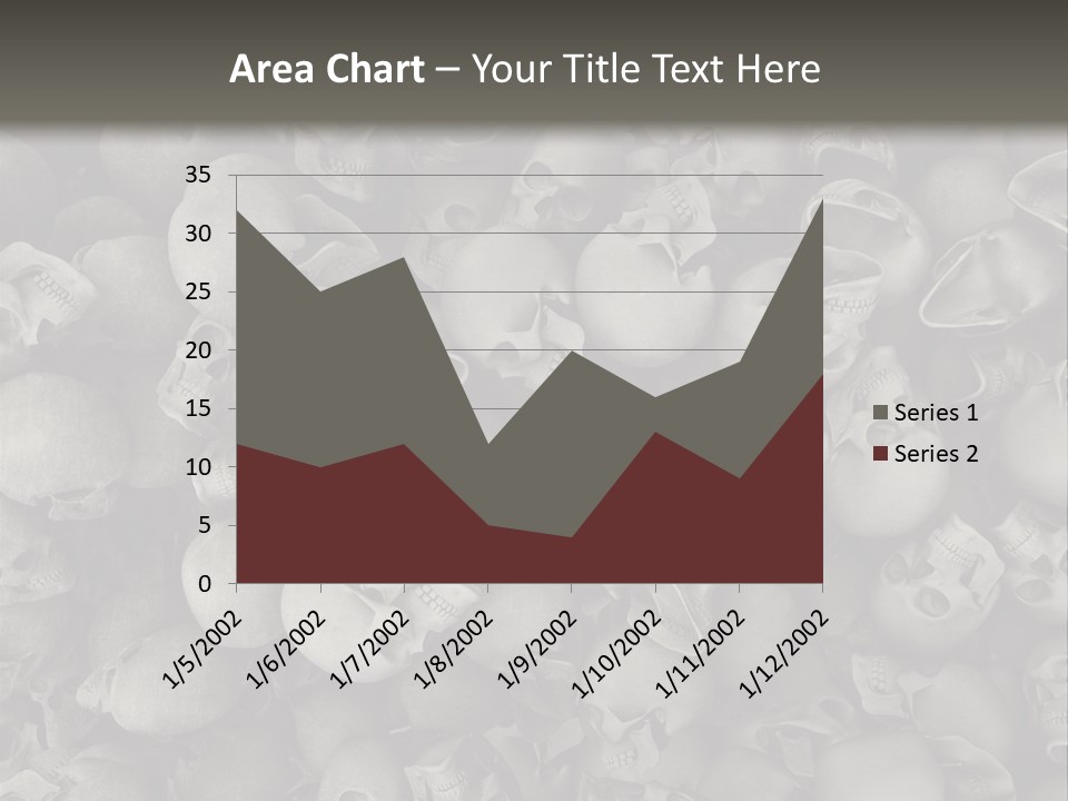 Head Creepy Scary PowerPoint Template