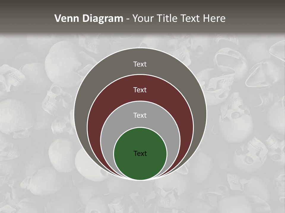 Head Creepy Scary PowerPoint Template