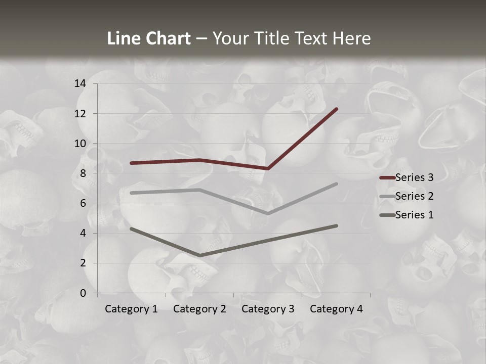 Head Creepy Scary PowerPoint Template